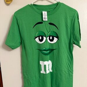 Green M+M T-Shirt
